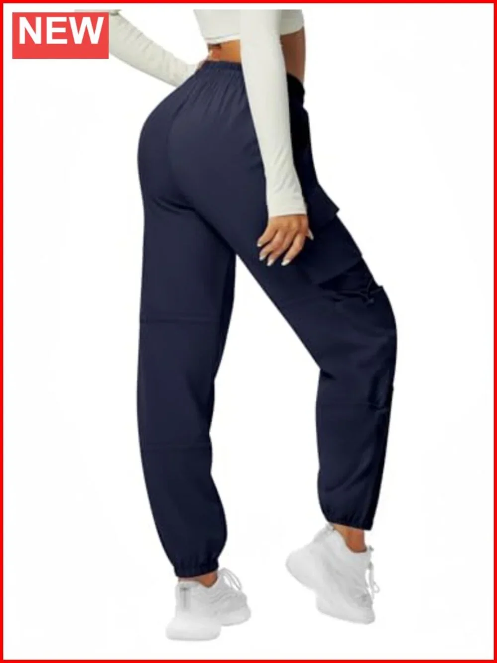 Quick Dry Cargo Pants Lightweight Tactical Hiking Pants with 6 Pockets Elastic